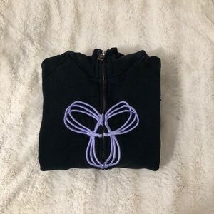 TNA Pacific Hoodie Black and Purple